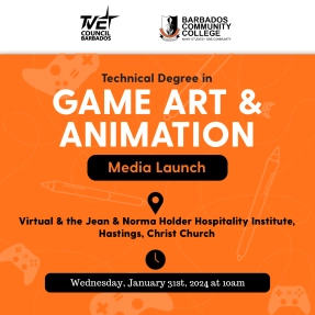 TVET Council and BCC to launch groundbreaking Technical Degree in Game Art and Animation.