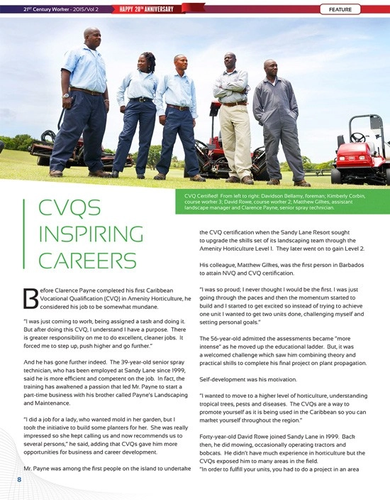 CVQs Inspiring Careers – Page 8